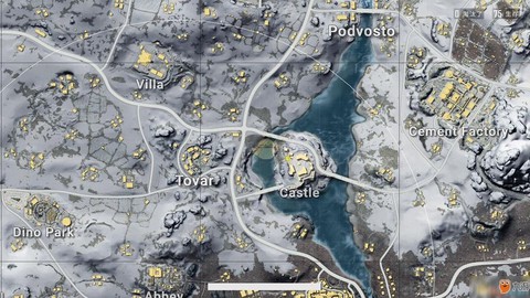 绝地求生怎么看地形