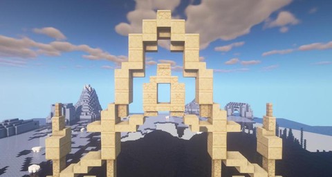 我的世界怎么做天堂